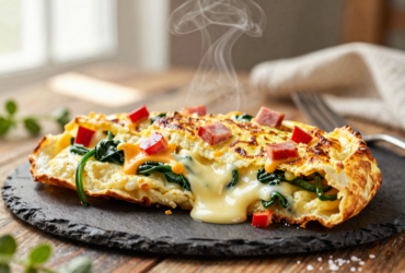 Omelete de Forno Completa e Fofinha 3 Omelete de Forno Completa e Fofinha