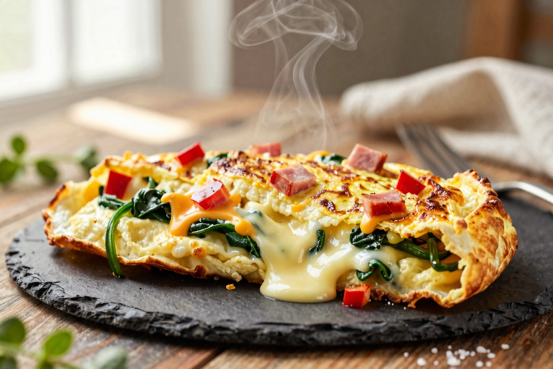 Omelete de Forno Completa e Fofinha 1 Omelete de Forno Completa e Fofinha