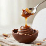 Ovo de Páscoa de Colher com Recheio Cremoso de Brigadeiro de Amendocrem