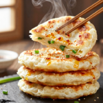 Panquecas Chinesas de Cebolinha (Scallion Pancakes - Cong You Bing)