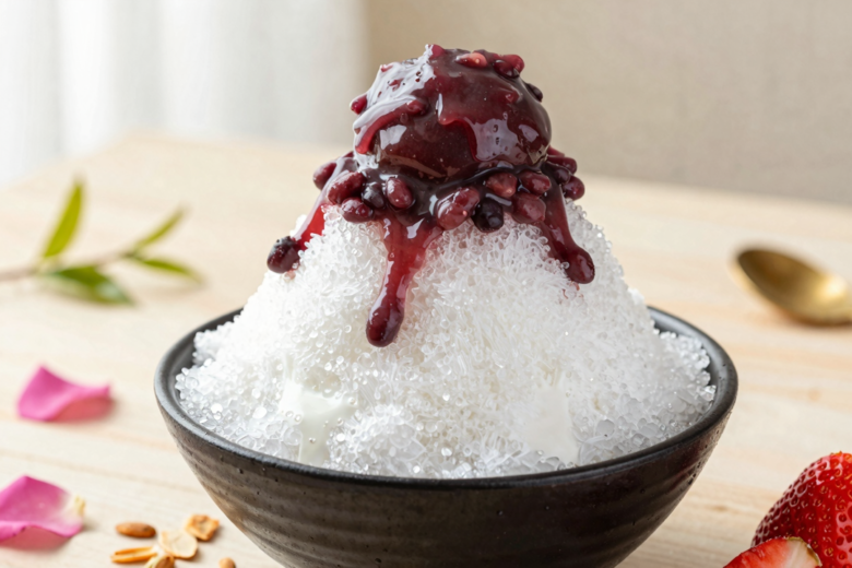 Patbingsu: A Tradicional Sobremesa Coreana de Gelo Raspado com Feijão Doce