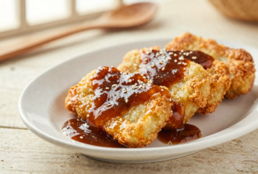 Pempek Tradicional Indonésio com Molho Cuko