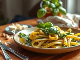 Pesto Genovese Clássico: O Molho Italiano Aromático