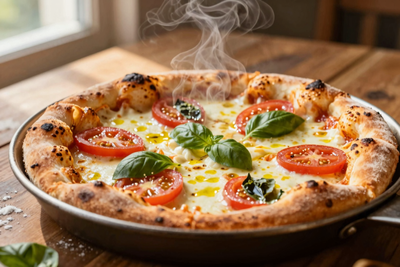 Pizza de Frigideira Rápida e Fofinha: Receita Pronta em Minutos