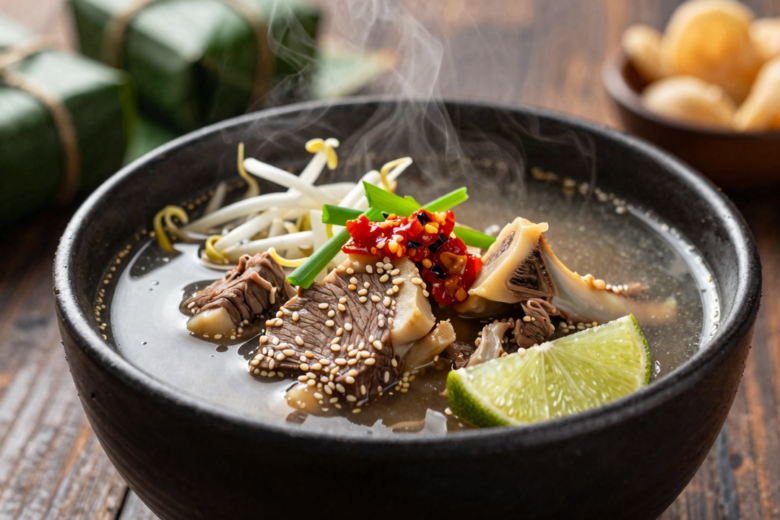 Rawon Autêntico: A Sopa Preta de Carne da Indonésia