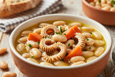 Dobradinha Tradicional com Feijão Branco