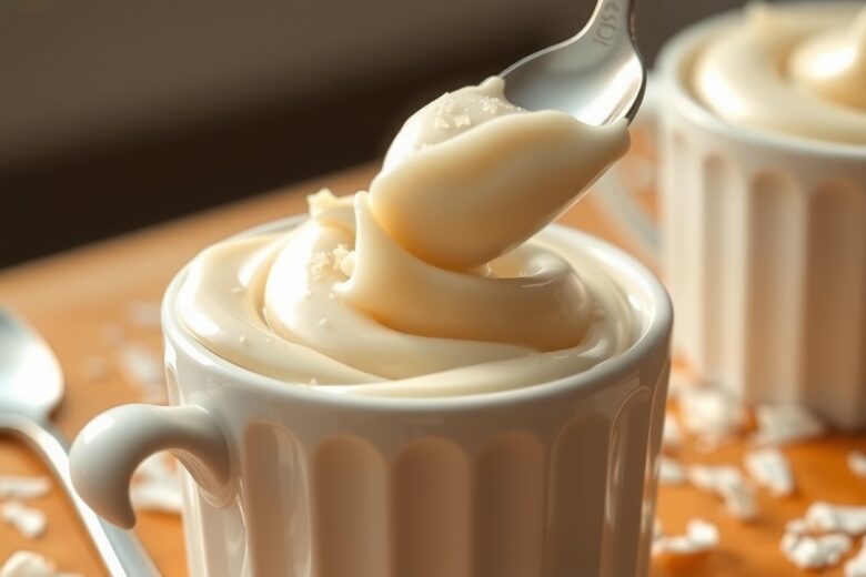 Recheio Cremoso de Coco para Bolos e Doces