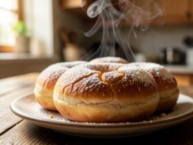 Rosquinha Caseira Fofinha Tradicional com Cobertura de Açúcar e Canela 18 Rosquinha Caseira Fofinha Tradicional com Cobertura de Açúcar e Canela