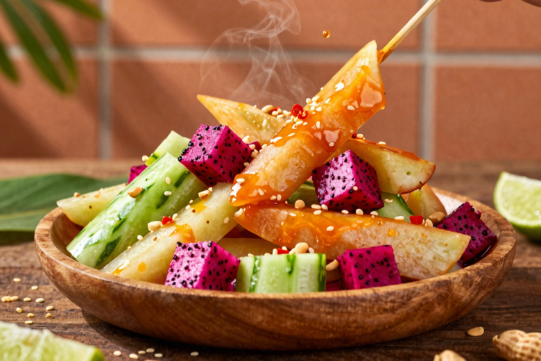 Rujak: A Vibrante Salada de Frutas Picante da Indonésia