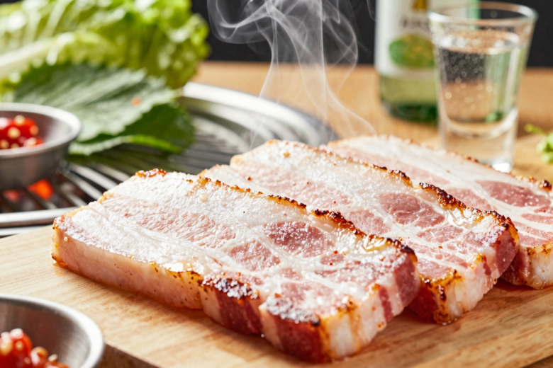 Samgyeopsal: A Clássica Barriga de Porco Grelhada Coreana