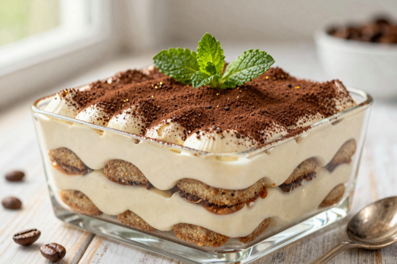 Tiramisu Clássico Italiano: A Sobremesa que Levanta o Ânimo 1 Tiramisu Clássico Italiano: A Sobremesa que Levanta o Ânimo