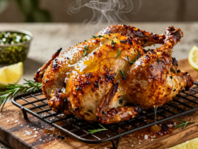 Galeto Assado Suculento com Ervas e Limão: Sabor Gaúcho em Sua Mesa