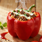 Pimentão Recheado com Carne Moída: Sabor e Tradição na Sua Mesa