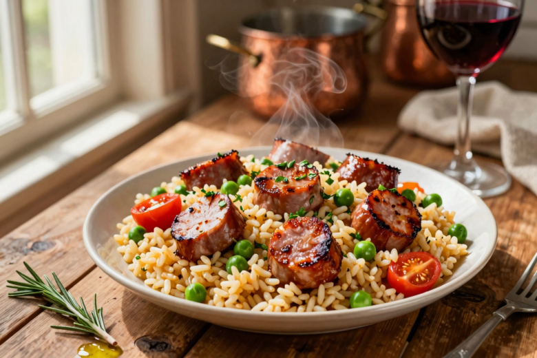Arroz à Toscana com Linguiça: Receita Fácil e Saborosa para o Dia a Dia 1 Arroz à Toscana com Linguiça: Receita Fácil e Saborosa para o Dia a Dia