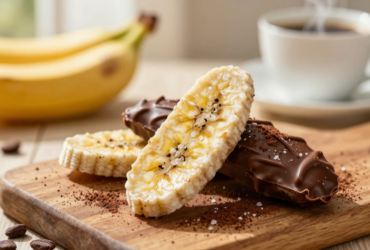 Banana Desidratada com Chocolate: O Snack Saudável e Energético Perfeito