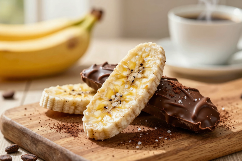 Banana Desidratada com Chocolate: O Snack Saudável e Energético Perfeito