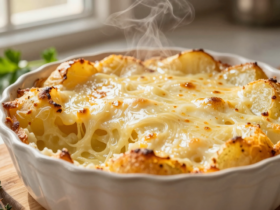 Batata Cremosa Gratinada com Requeijão e Queijo: Acompanhamento Perfeito 21 Batata Cremosa Gratinada com Requeijão e Queijo: Acompanhamento Perfeito