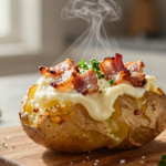 Batata Recheada Cremosa com Bacon e Requeijão: Receita Clássica e Fácil
