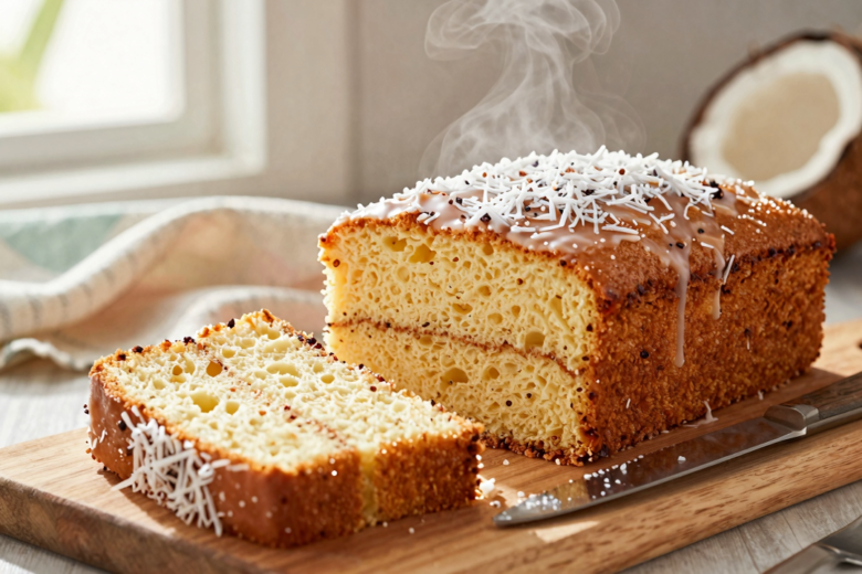 Bolo de Coco Cremoso e Molhadinho: Receita Tradicional Fácil