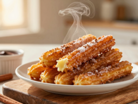 Churros Crocantes com Açúcar e Canela: A Receita Perfeita