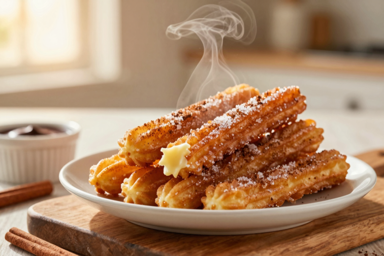 Churros Crocantes com Açúcar e Canela: A Receita Perfeita