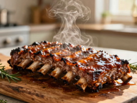 Costelinha de Porco Assada com Molho Barbecue Caseiro 18 Costelinha de Porco Assada com Molho Barbecue Caseiro