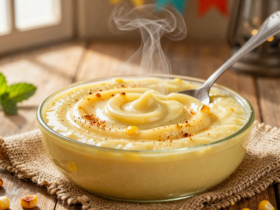 Curau de Milho Verde Cremoso: Tradição Junina e Sabor de Roça