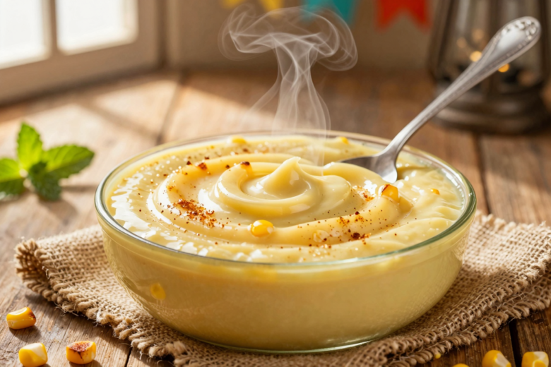 Curau de Milho Verde Cremoso: Tradição Junina e Sabor de Roça
