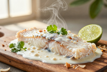 Filé de Peixe ao Molho com Leite de Coco: Receita Fácil e Cremosa