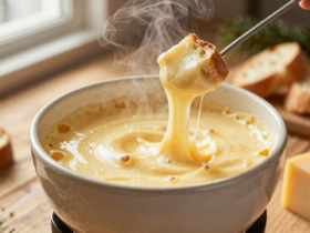 Fondue de Queijo Suíço Tradicional: Receita Cremosa e Perfeita para o Inverno