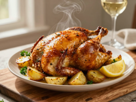 Frango com Batatas no Forno: Receita Suculenta para um Almoço Perfeito