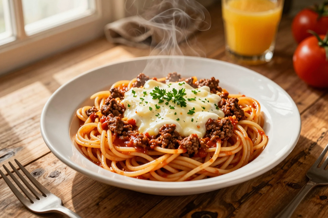 Macarrão com Carne Moída: A Clássica Macarronada Brasileira