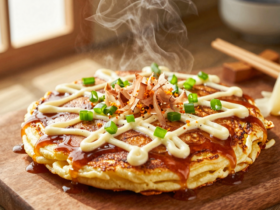 Okonomiyaki: A Saborosa Panqueca Japonesa 