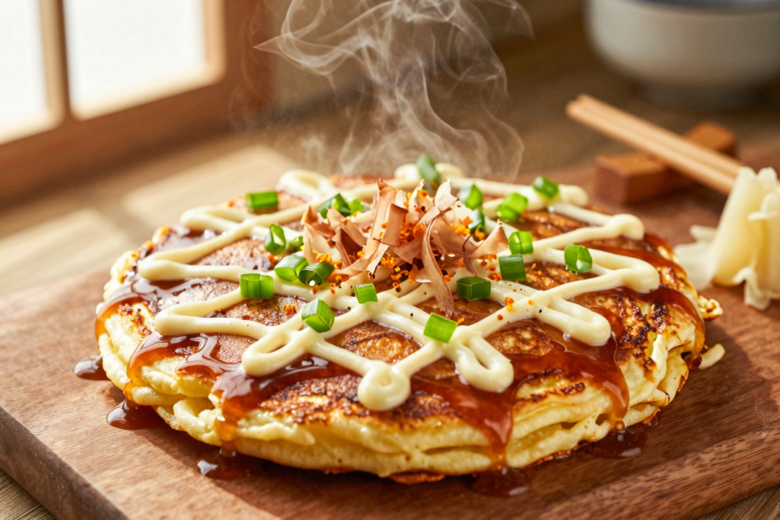 Okonomiyaki: A Saborosa Panqueca Japonesa 