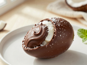 Ovo de Páscoa de Prestígio Caseiro: A Combinação Perfeita de Chocolate e Coco