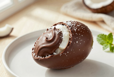 Ovo de Páscoa de Prestígio Caseiro: A Combinação Perfeita de Chocolate e Coco