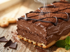 Pavê de Chocolate Tradicional com Biscoito Maizena: Receita Clássica e Fácil