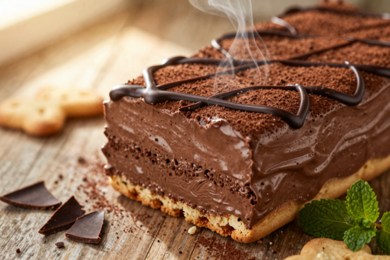 Pavê de Chocolate Tradicional com Biscoito Maizena: Receita Clássica e Fácil
