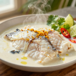 Peixe Cremoso com Leite de Coco: Sabor Tropical e Fácil de Fazer