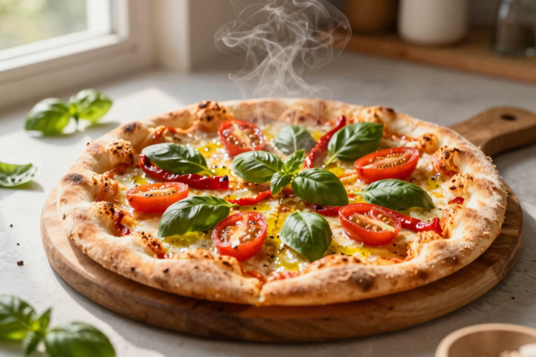 Pizza de Flocão: Receita Fácil, Saudável e Sem Glúten para o Dia a Dia