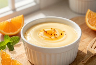 Pudim de Casca de Mexerica Cremoso: Receita Sustentável e Aromática
