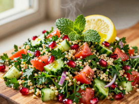 Salada Árabe Tradicional: O Autêntico Tabule Refrescante