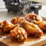 Asinhas de Frango Crocantes na Airfryer: Petisco Perfeito e Saudável