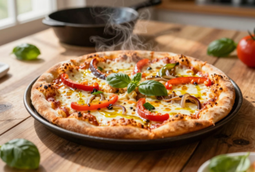Beiju Pizza na Frigideira: Receita Rápida, Sem Glúten e Deliciosa