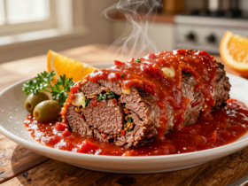 Bife à Rolê Clássico ao Molho de Tomate: Sabor de Vó e Tradição Brasileira