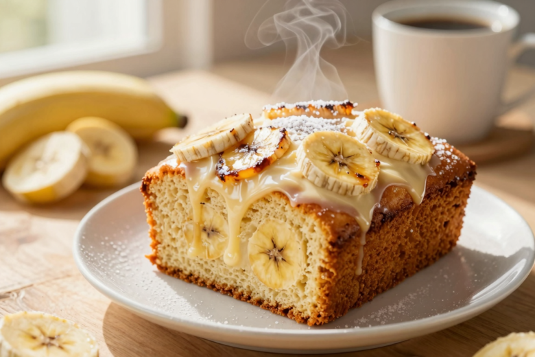 Bolo de Banana Cremoso e Fofinho: A Receita Perfeita para o seu Café