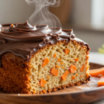 Bolo de Cenoura Fofinho com Cobertura de Chocolate Cremosa