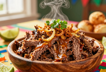 Carne Louca Desfiada: O Clássico Lanche de Festa Brasileiro