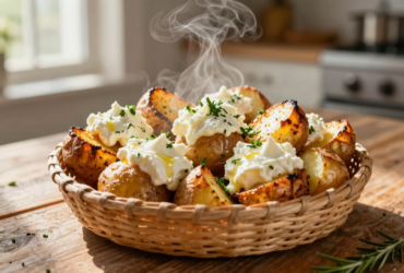 Cesta de Batata com Frango e Requeijão Cremoso: Receita Deliciosa e Fácil