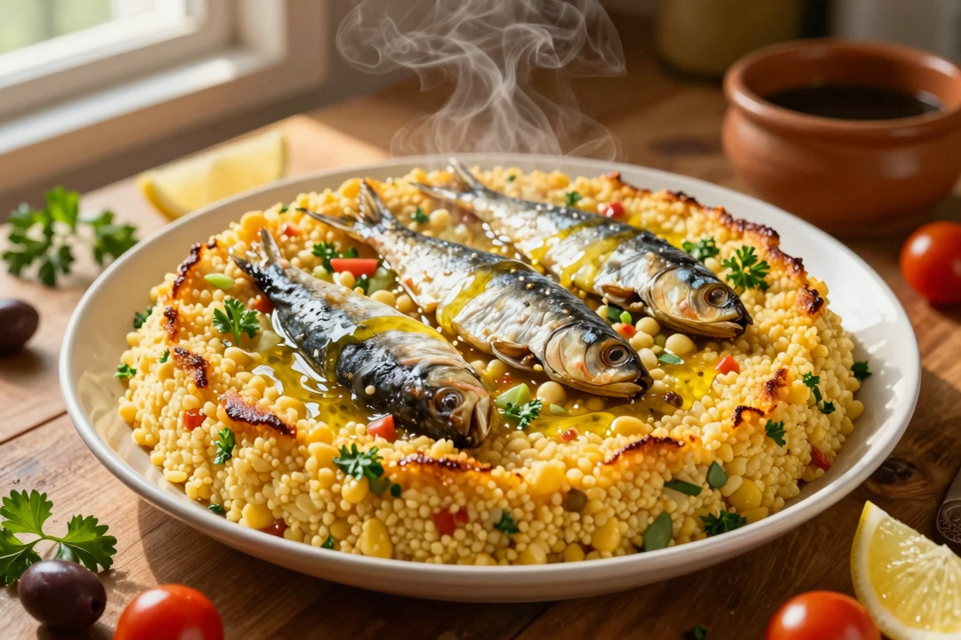 Cuscuz Paulista com Sardinha: Receita Tradicional e Deliciosa 1 Cuscuz Paulista com Sardinha: Receita Tradicional e Deliciosa